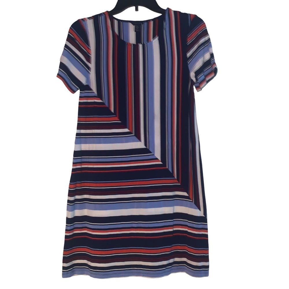 Girls 16 Tommy Hilfiger T-Shirt Striped Dress